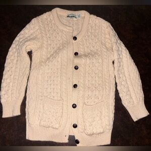 Aran Crafts 100% Wool Cardigan